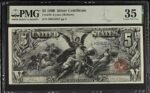 1896 $5 Silver Certificate FR# 270 Educational Note PMG 35 Choice VF WOW!