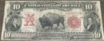 1901 $10 Bison United States Note ULTRA RARE Fr 115 Lyons-Treat