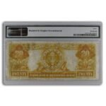 1905 $20 Gold Certificate Technicolor Note F-12 PMG (Fr#1180) Net