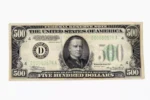 1934 A US $500 Bill Bank Note Cleveland Federal Reserve