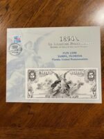 BEP Money Numismatic Souvenir Card B133(a) Nice BEP Visitor Center Canceled! $50 Notes