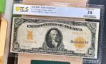 Fr. 1172 1907 $10 Gold Certificate "HILLEGAS" PCGS 20 - VF