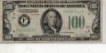 Series 1934-C $100 Federal Reserve Note - F Atlanta Georgia