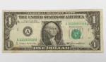 *Solid 3* Fancy Serial Number 33333333 - 1985 Boston $1 Note FRN - Rare, HTF